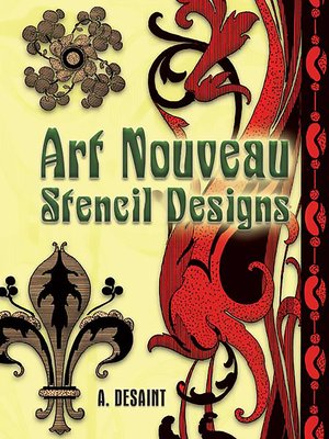 cover image of Art Nouveau Stencil Designs